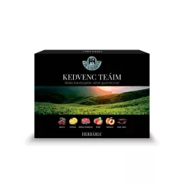 Herbária kedvenc teáim fekete tea válogatás 6x5 db