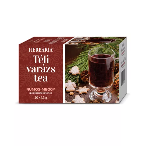 Herbária téli varázs rumos meggy ízű tea 20x1,5g 30 g