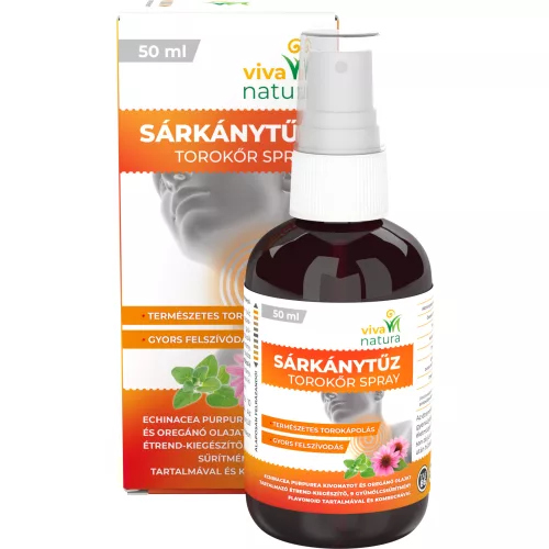 Viva natura sárkánytűz torokőr spray 50 ml