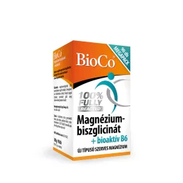   Bioco magnézium-biszglicinát + bioaktív b6-vitamin megapack tabletta 90 db