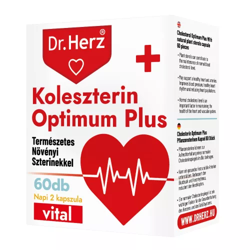 Dr. Herz koleszterin optimum plus kapszula 60 db