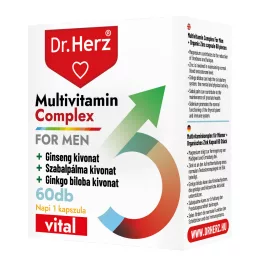 Dr. Herz multivitamin férfiaknak kapszula 60 db