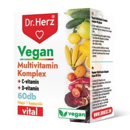 Dr. Herz vegan multivitamin komplex kapszula 60 db