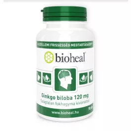 Bioheal ginkgo biloba 120 mg + fokhagyma kivonat 70 db
