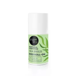   Organic Shop bio minősített golyós dezodor algával és 7 ásványi anyaggal 50 ml