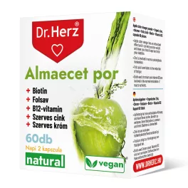 Dr. Herz almaecet por + biotin + folsav kapszula 60 db