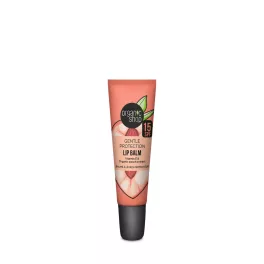   Organic Shop bio ajakbalzsam vitamin booster e-vitaminnal és barackkivonattal spf15 10 ml