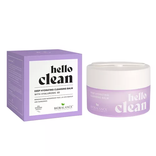 Biobalance hello clean 3in1 mélyhidratáló arctisztító balzsam 100 ml