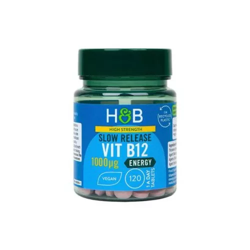 H&B b12-vitamin tabletta 1000mcg 120 db
