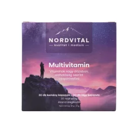 Nordvital multivitamin 30 + 30db kapszula 60 db