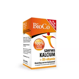 Bioco szerves kalcium + d3-vitamin megapack tabletta 90 db