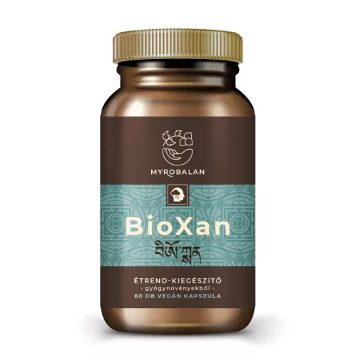 Myrobalan BioXan természetes nyugtató gyógynövény-komplex vegán kapszula 60 db