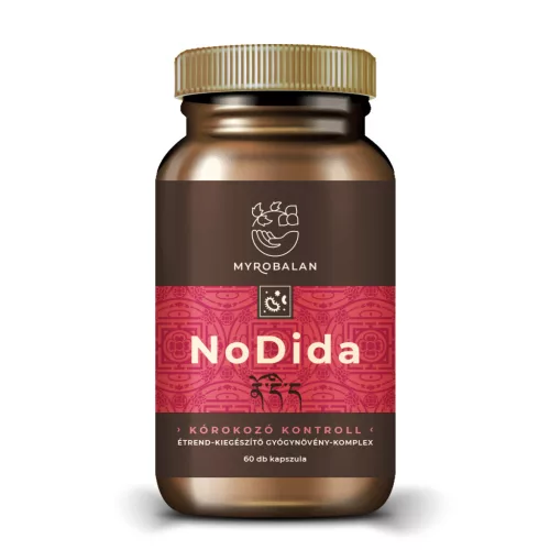 Myrobalan NoDida candida, gombák és élősködők elleni gyógynövény-komplex vegán kapszula 60 db