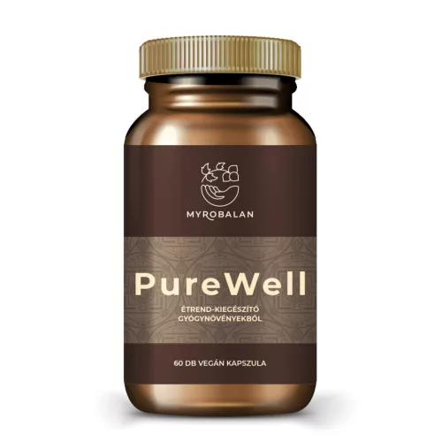 Myrobalan PureWell béltisztító gyógynövény-komplex vegán kapszula 60 db