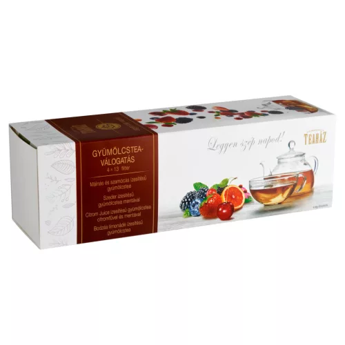 Teaház gyümölcstea filterezett válogatás 104 g