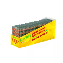Béres c1000mg + d2000ne vitamin filmtabletta 10 db