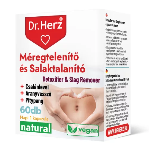 Dr. Herz méregtelenítő és salaktalanító kapszula 60 db