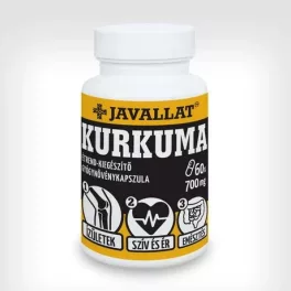 Javallat kurkuma étrend-kiegészítő kapszula 60 db