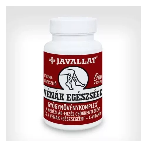 Javallat vénák egészsége étrend-kiegészítő kapszula 60 db