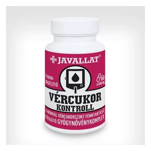 Javallat vércukor kontroll étrend-kiegészítő kapszula 60 db
