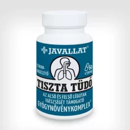 Javallat tiszta tüdő étrend-kiegészítő kapszula 60 db