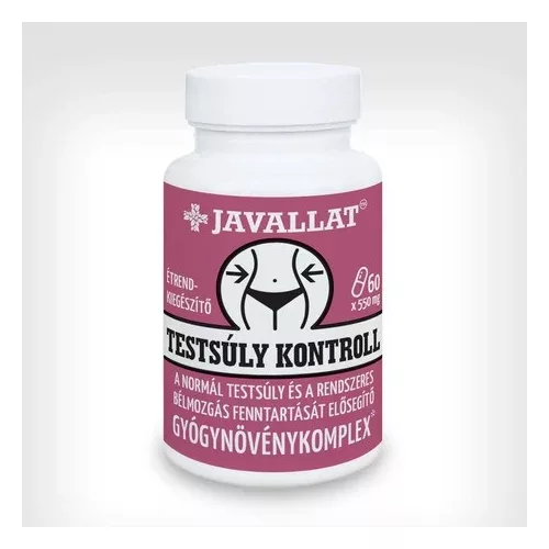 Javallat testsúly kontroll étrend-kiegészítő kapszula 60 db