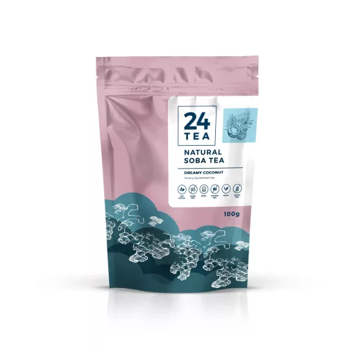 24Tea dreamy coconut soba tea kókuszos hajdina tea 100 g