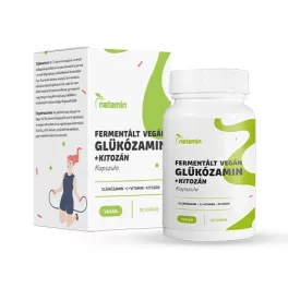   Netamin fermentált vegán glükozamin + kitozán kapszula 90 db