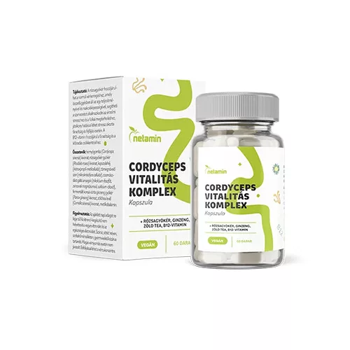 Netamin cordyceps vitalitás komplex kapszula 60 db