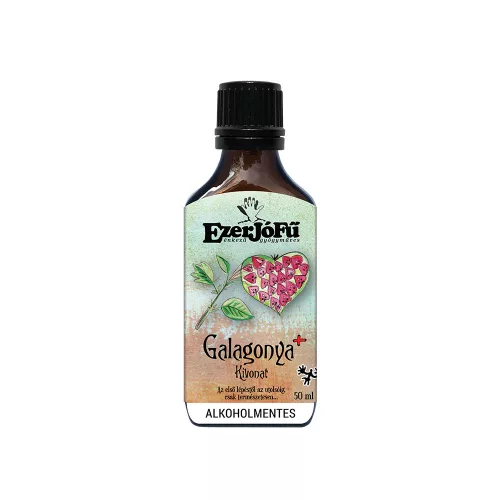 Ezerjófű galagonya + kivonat 50 ml