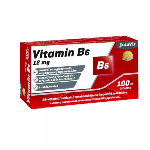 Jutavit vitamin b6 12 mg (piridoxin) 100 db