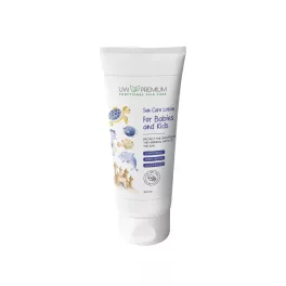 Uw premium sun care lotion for babies and kids spf50 150 ml