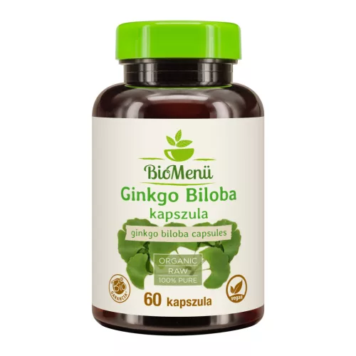 BioMenü bio Ginkgo Biloba kapszula 60 db