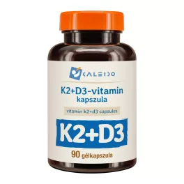 Caleido k2 + d3-vitamin gélkapszula 90 db