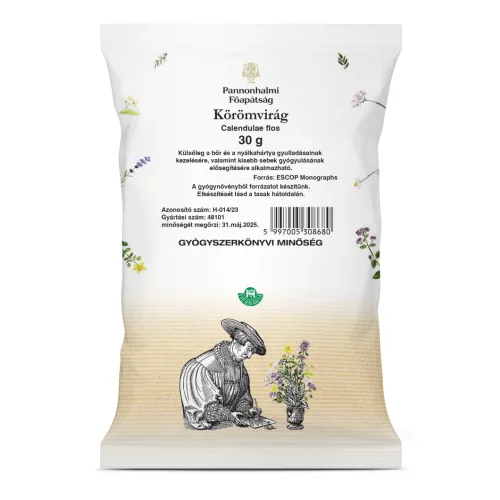 Pannonhalmi körömvirág tea 30 g