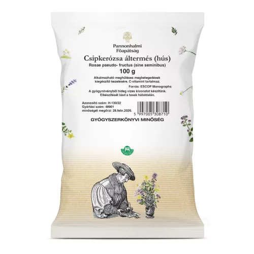 Pannonhalmi csipkerózsa áltermés (hús) tea 100 g