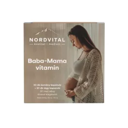 Nordvital baba-mama vitamin 30 + 30db 60 db