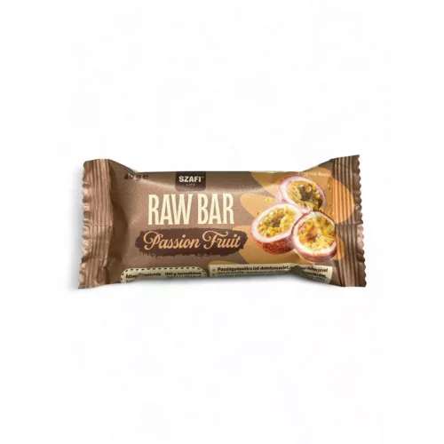 Szafi Life proteines raw bar passion fruit gluténmentes 40 g