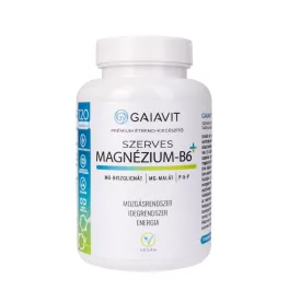 Gaiavit szerves magnézium-b6 + komplex kapszula 120 db